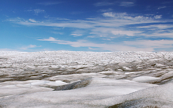 The Greenland ice sheet